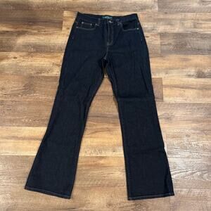 Lauren Ralph Lauren Dark Blue Flare Jeans
